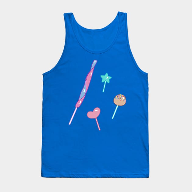 Candy Pops Tank Top by saradaboru